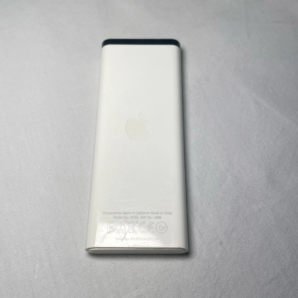 Apple TV White 1st Generation Model A1218 Streamer w/ Remote, Charging Cord EUC
